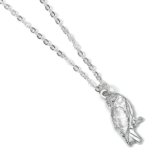Harry Potter Silver Plated Hedwig Owl Necklace