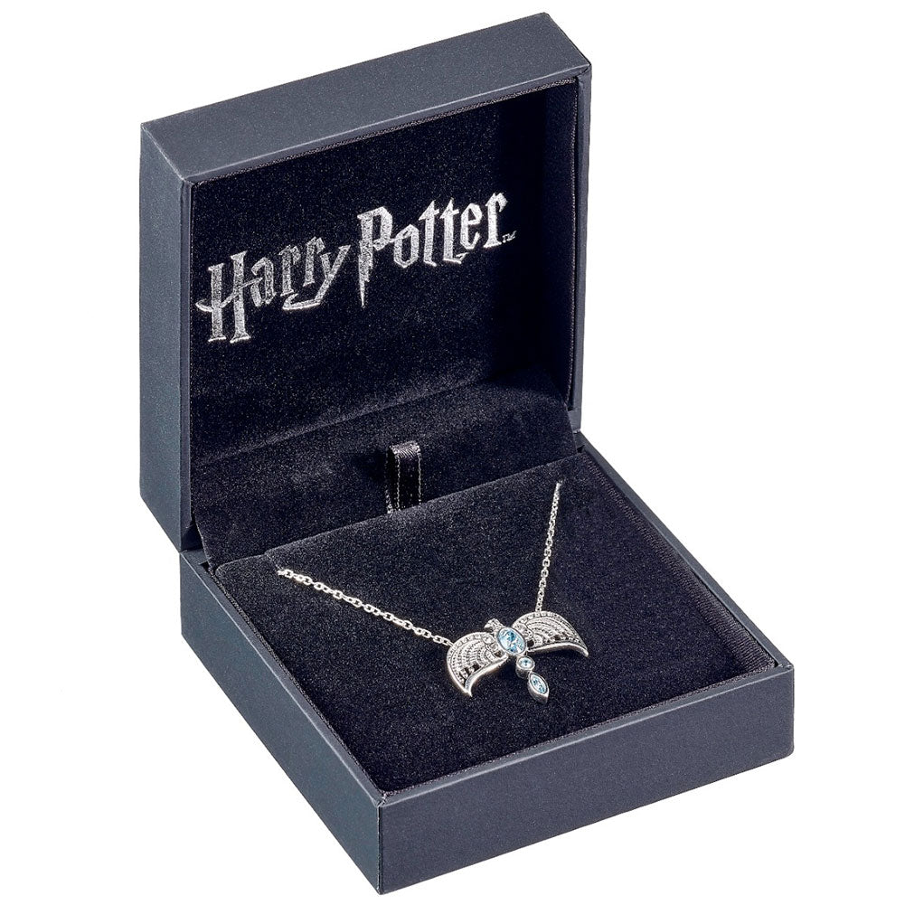 Harry Potter Sterling Silver Diadem Crystal Necklace