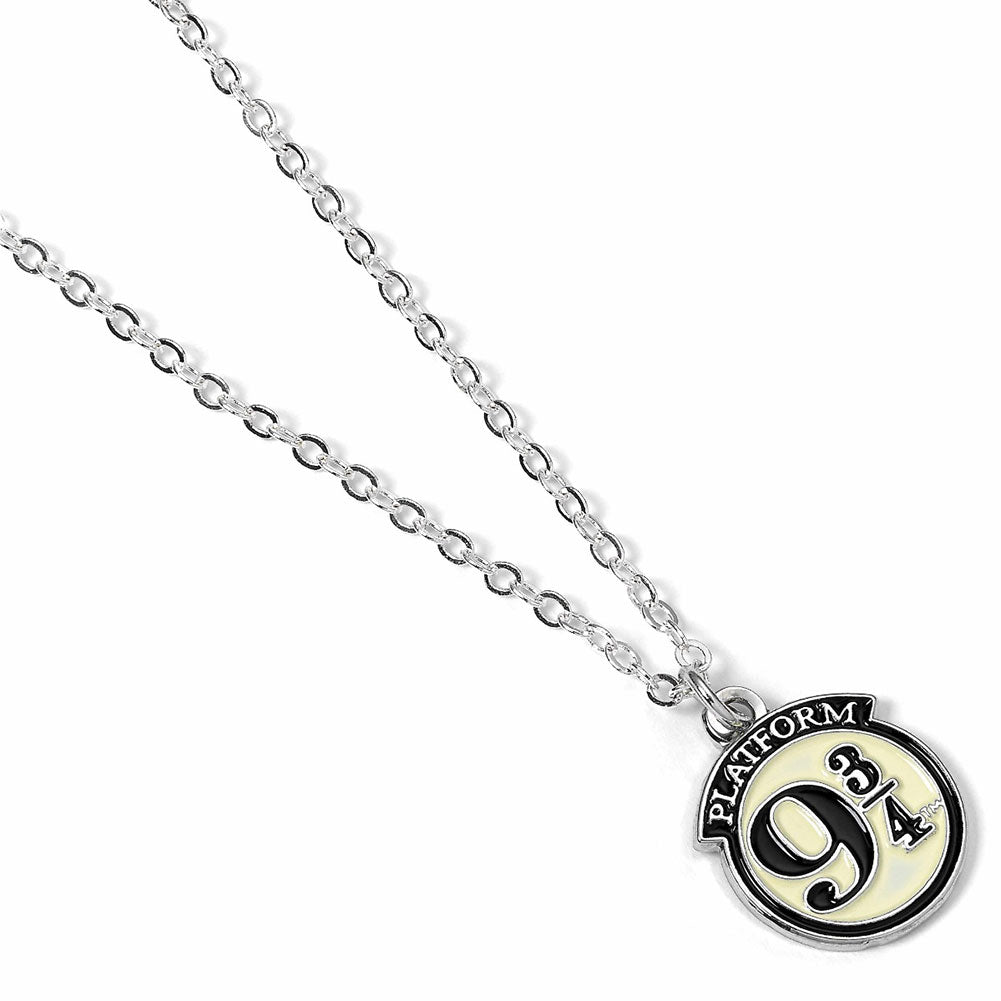 Harry Potter Silver Plated 9 & 3 Quarters Necklace