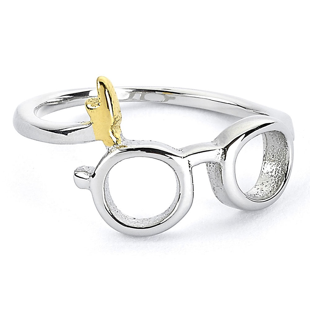 Harry Potter Stainless Steel Harry Glasses Ring Medium