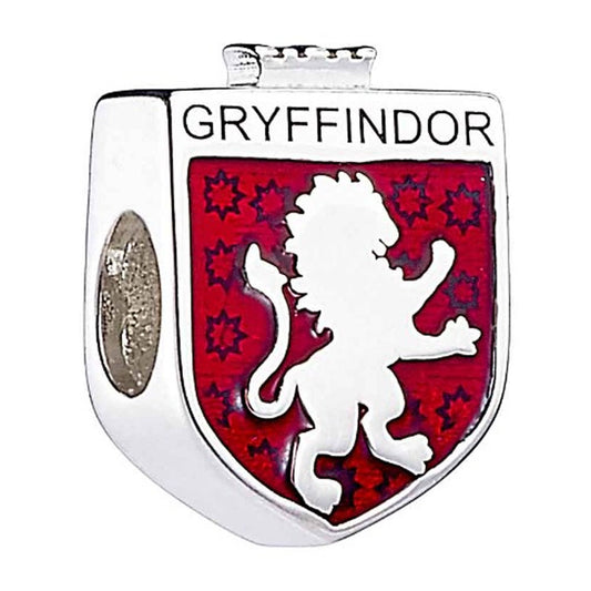 Harry Potter Sterling Silver Gryffindor Spacer Bead