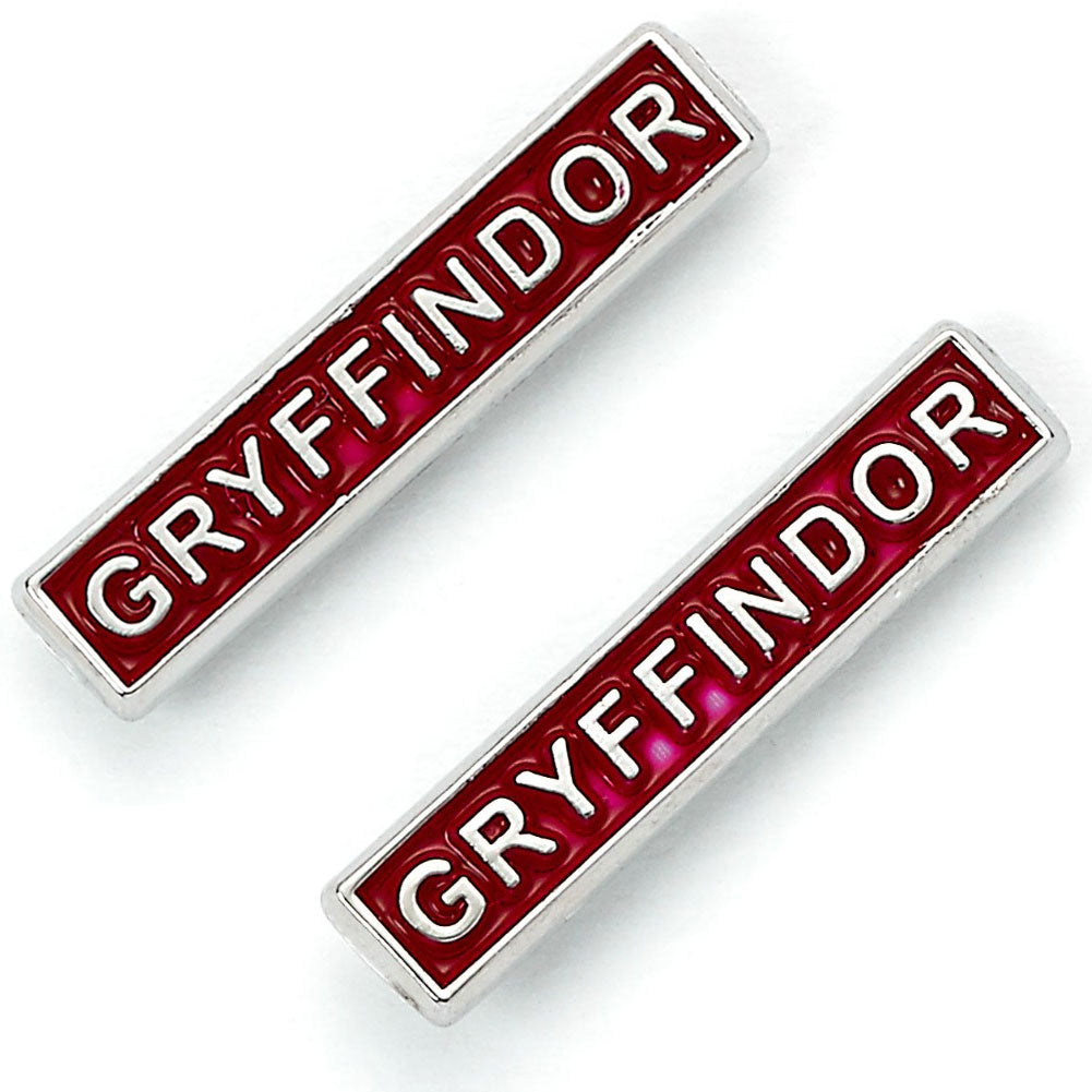 Harry Potter Silver Plated Gryffindor Stud Earring Set