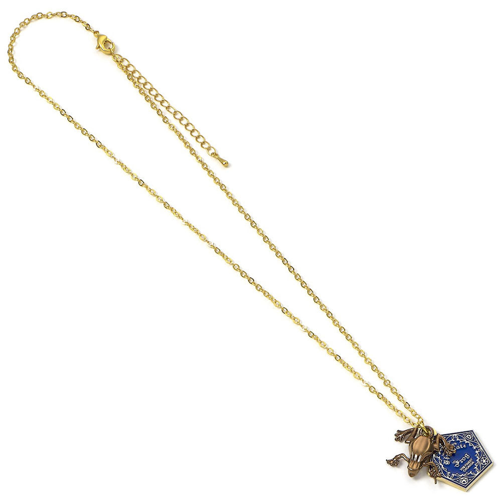 Harry Potter Gold Plated Chocolate Frog Necklace