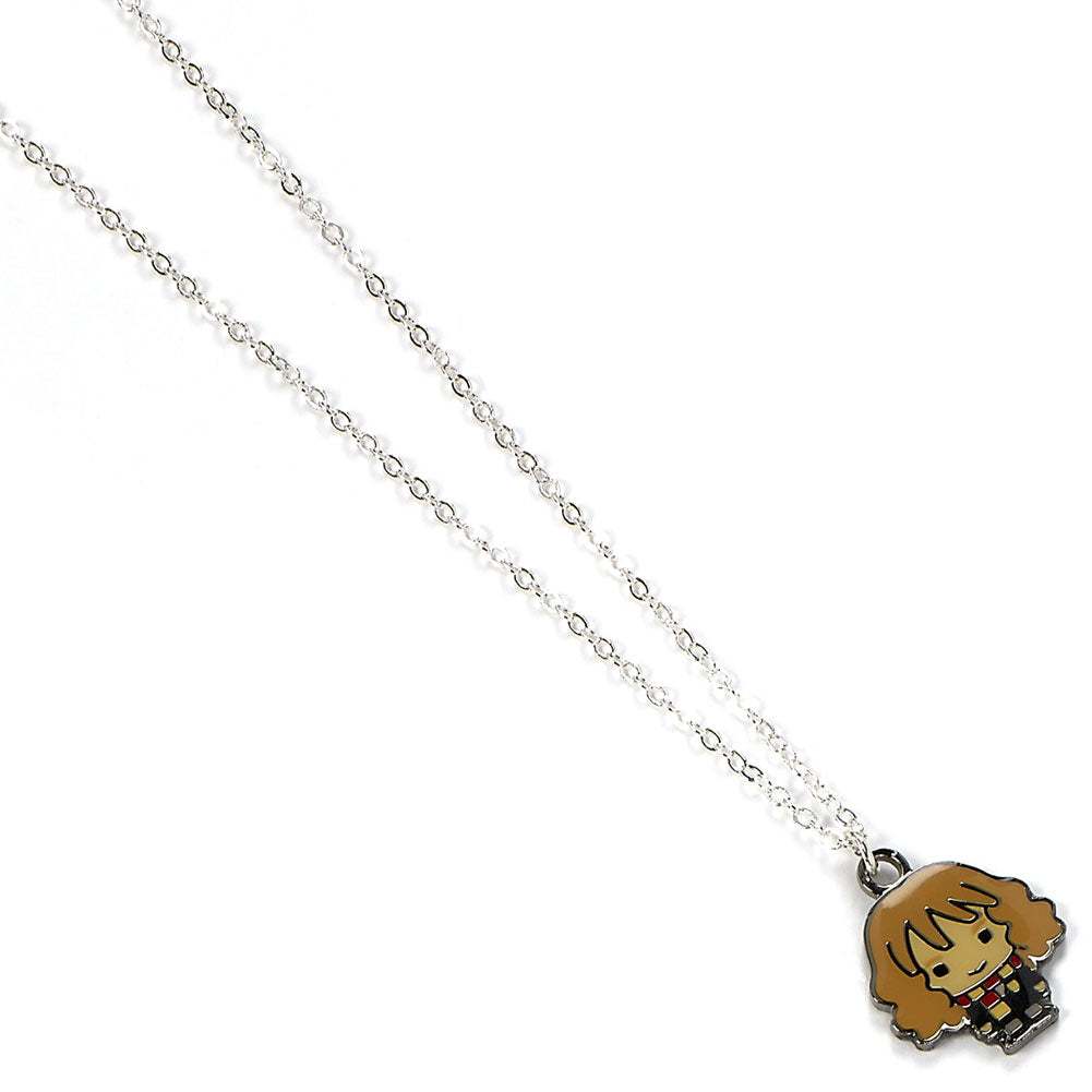 Harry Potter Silver Plated Chibi Hermione Necklace