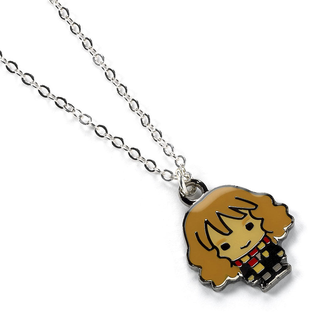 Harry Potter Silver Plated Chibi Hermione Necklace