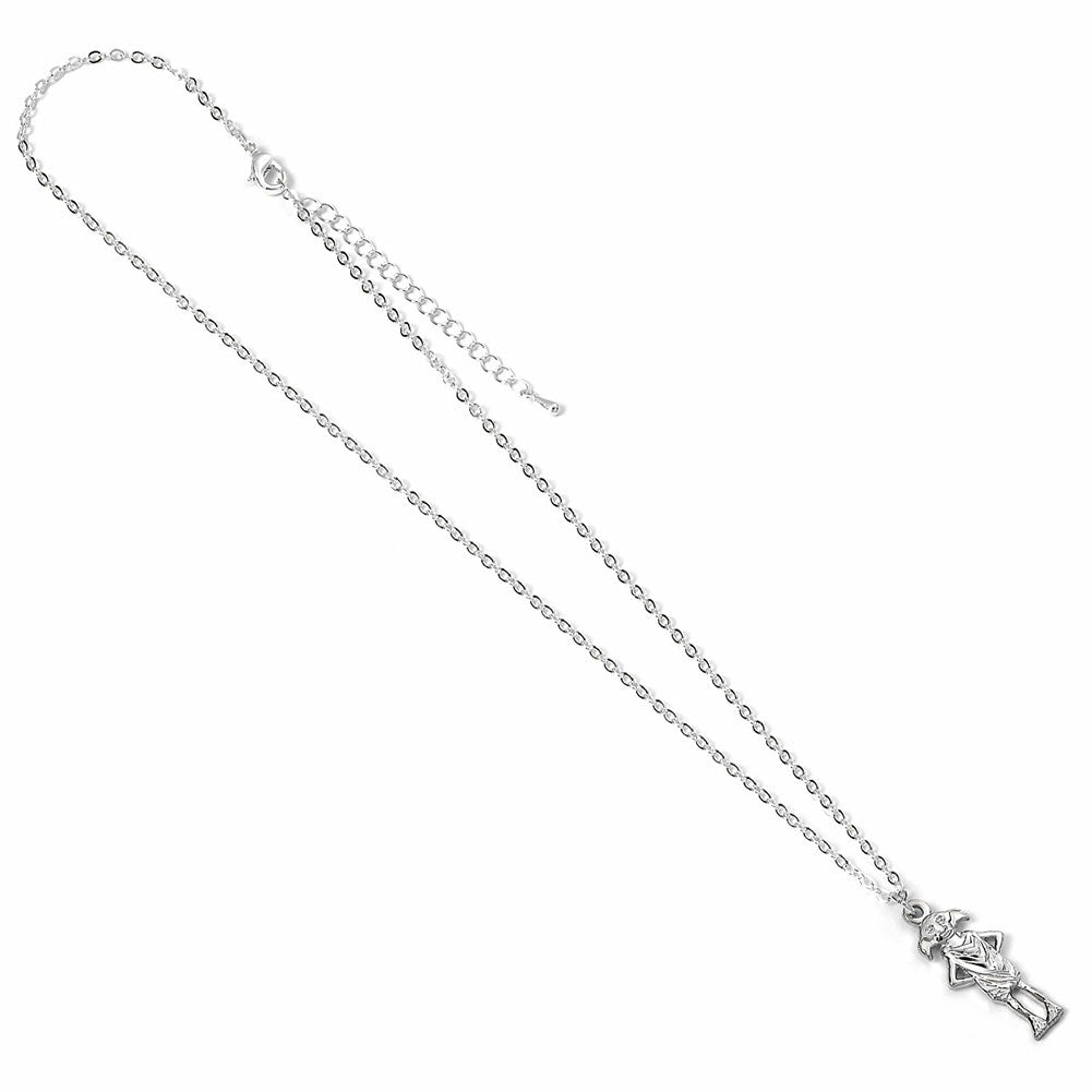 Harry Potter Silver Plated Dobby House Elf Necklace