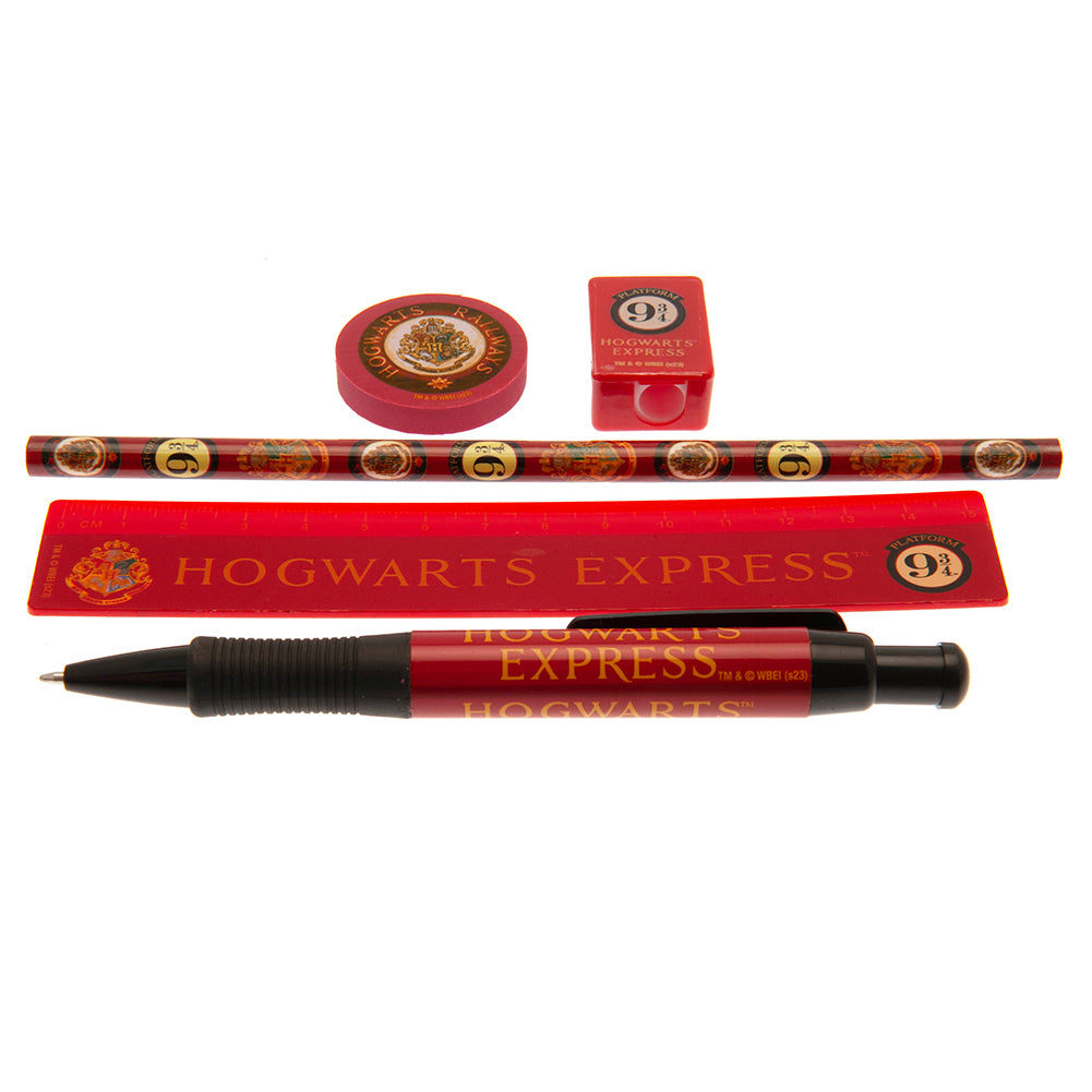 Harry Potter 9 & 3 Quarters 5pc Stationery Set