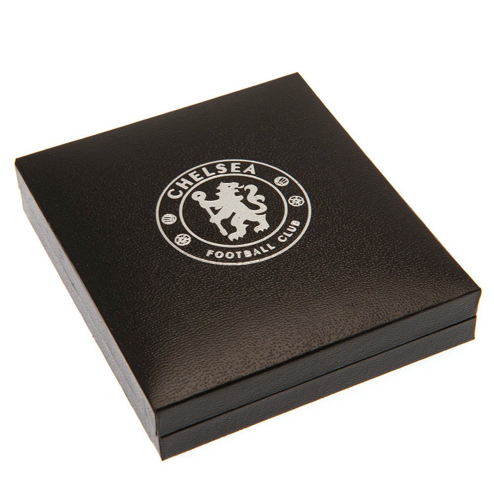 Chelsea FC Silver Plated Boxed Lion Pendant