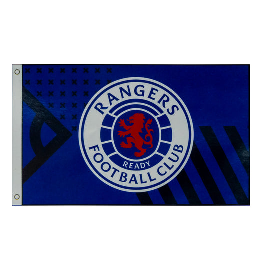 Rangers FC Core Crest Flag