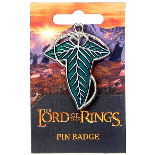 The Lord Of The Rings Leaf Of Lorien Pin Badge