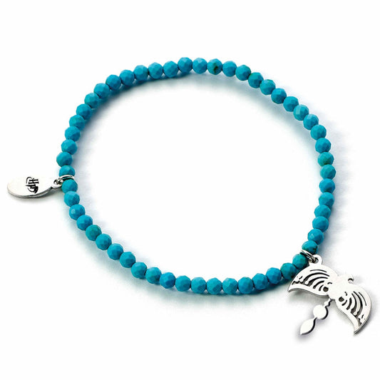 Harry Potter Stone Bracelet With Sterling Silver Diadem Charm