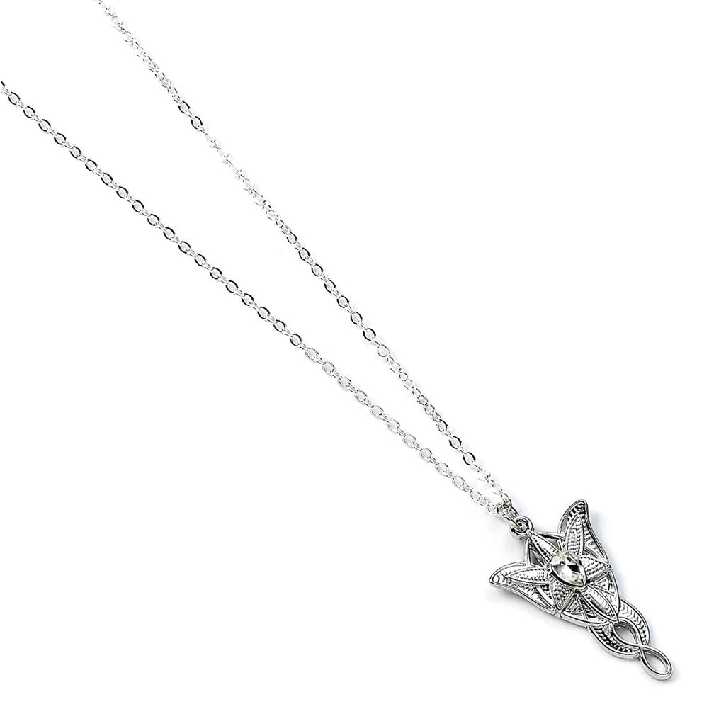 The Lord Of The Rings Silver Plated Evenstar Necklace