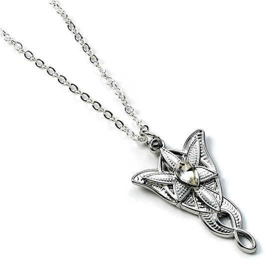 The Lord Of The Rings Silver Plated Evenstar Necklace