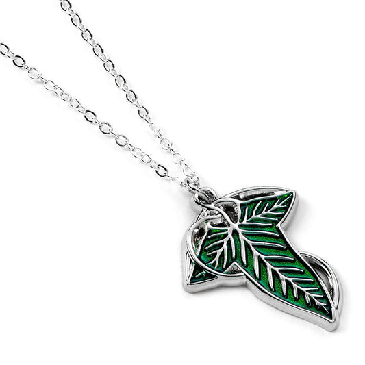 The Lord Of The Rings Silver Plated Leaf Of Lorien Necklace