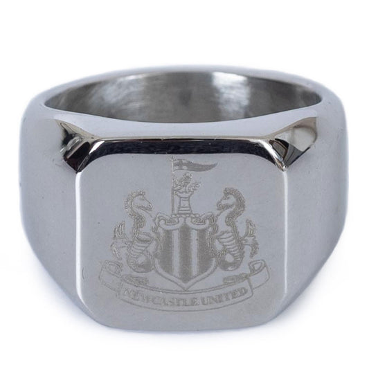 Newcastle United FC Square Signet Ring Large