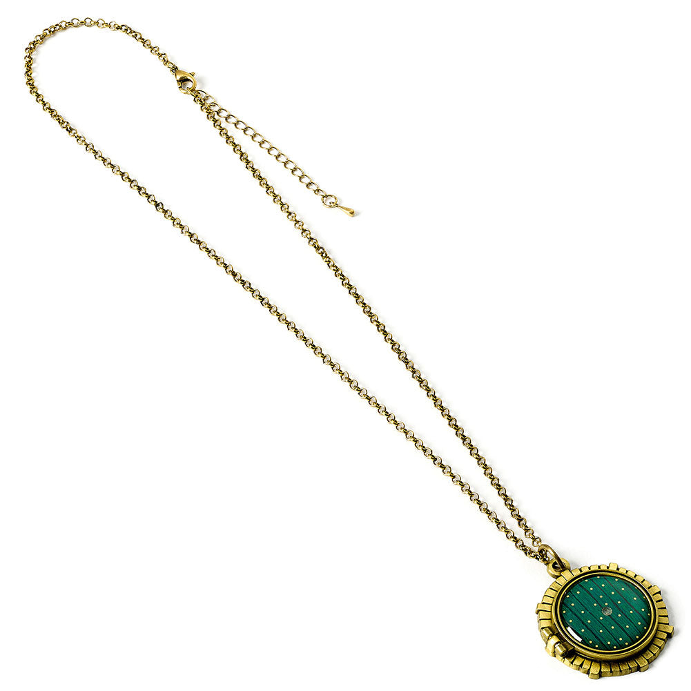 The Lord Of The Rings Silver Plated Hobbit Door Necklace
