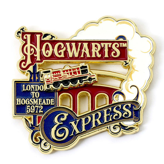 Harry Potter Hogwarts Express Sliding Pin Badge