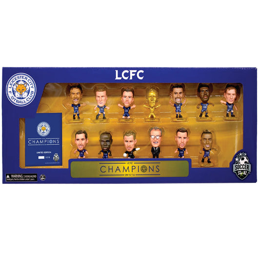 Leicester City FC SoccerStarz Premier League Winners Team Pack