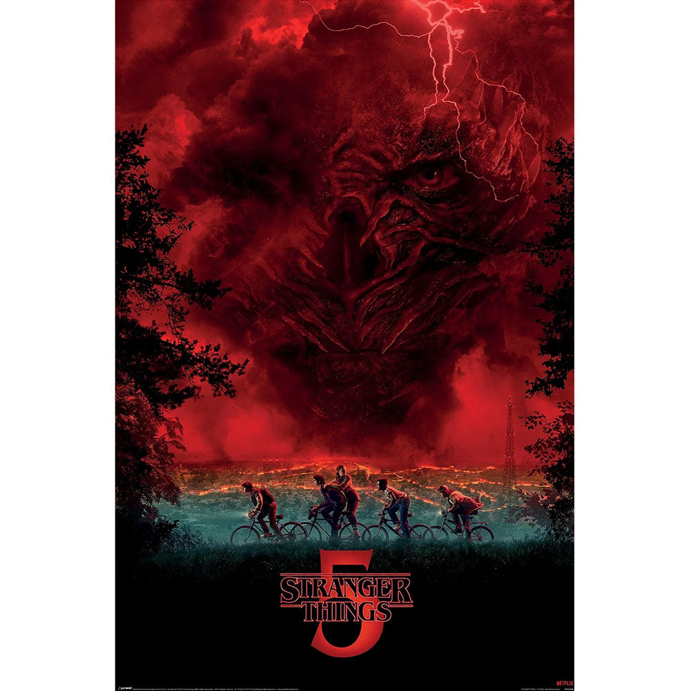 Stranger Things 5 Vecna Sky Poster 43