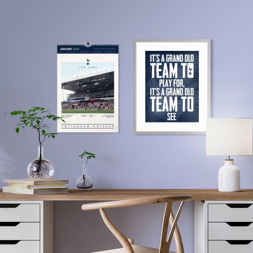 Tottenham Hotspur FC Deluxe Calendar 2026