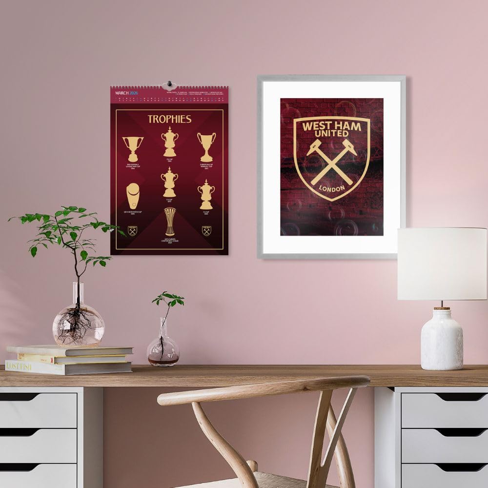 West Ham United FC Deluxe Calendar 2026
