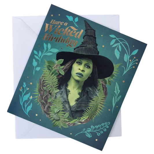 Wicked Elphaba Birthday Card
