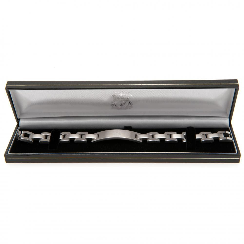 Liverpool FC Crest Stainless Steel Bracelet