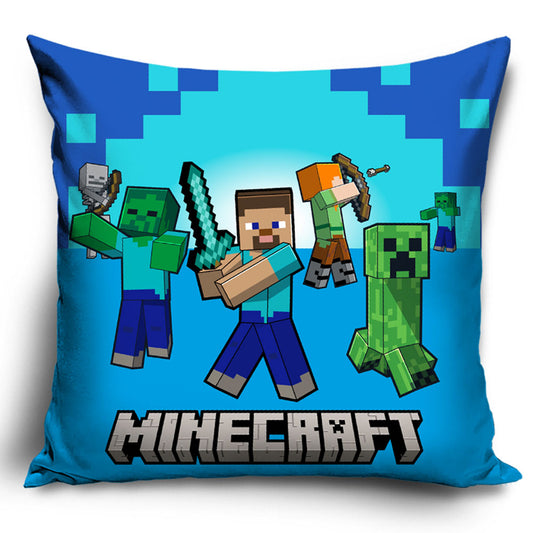 Minecraft Characters Velvet Feel Cushion