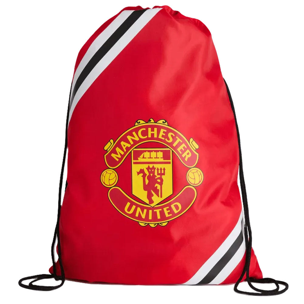 Manchester United FC Core Stripe Gym Bag