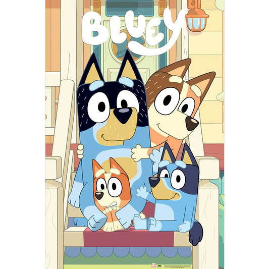 Bluey Portrait Poster 5