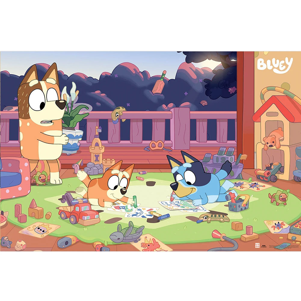 Bluey Home Poster 11