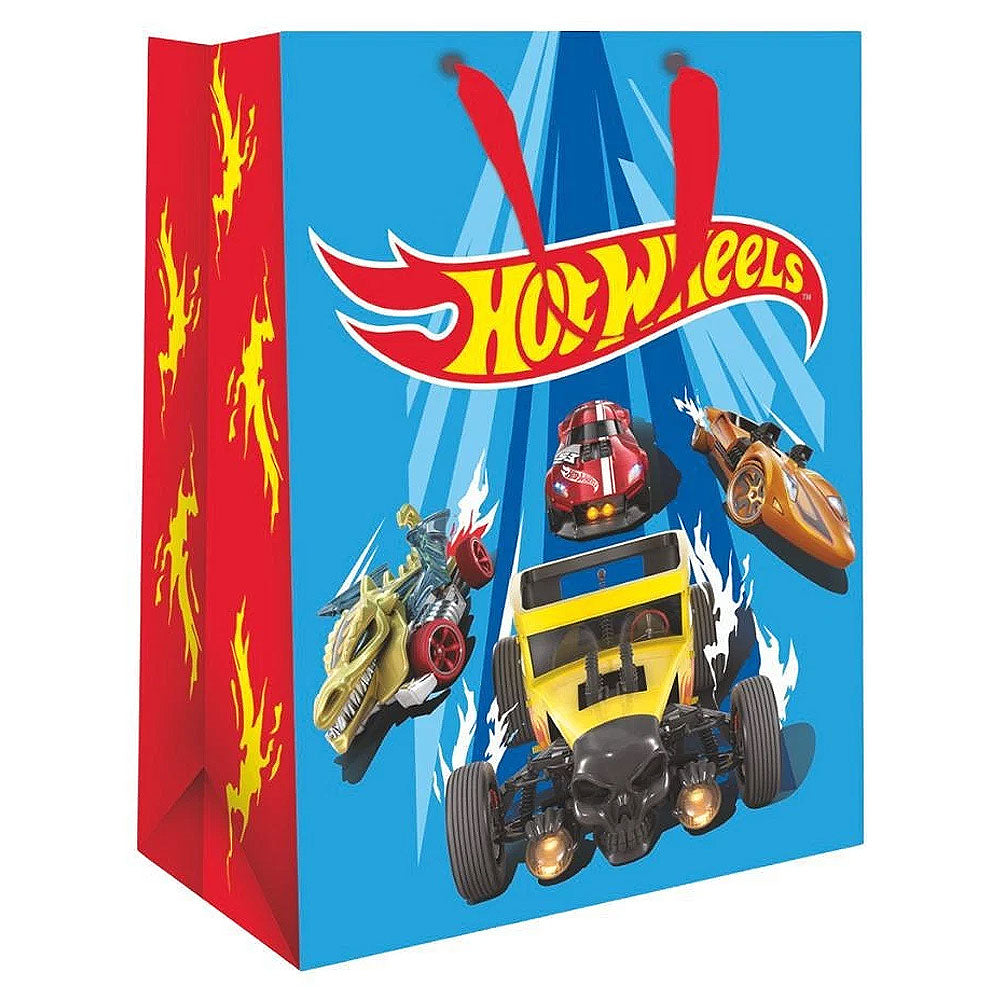 Hot Wheels Medium Gift Bag