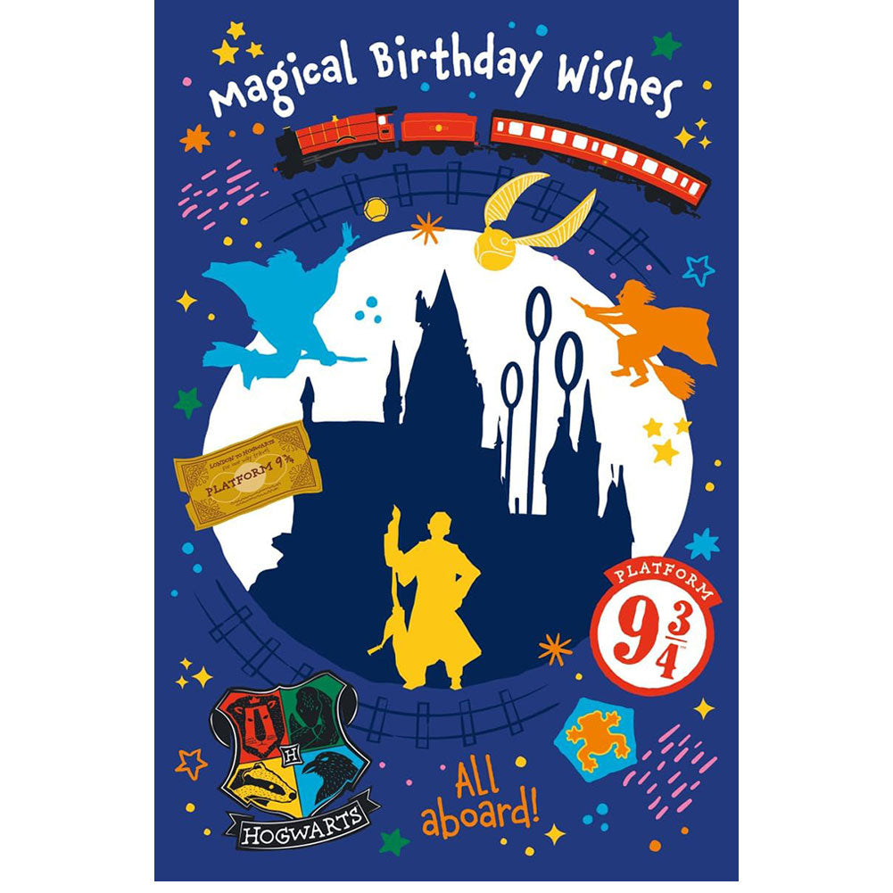 Harry Potter 3D Lenticular Birthday Card