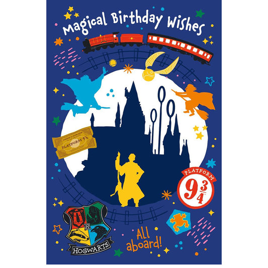 Harry Potter 3D Lenticular Birthday Card