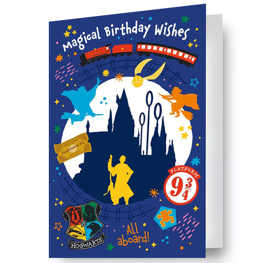 Harry Potter 3D Lenticular Birthday Card