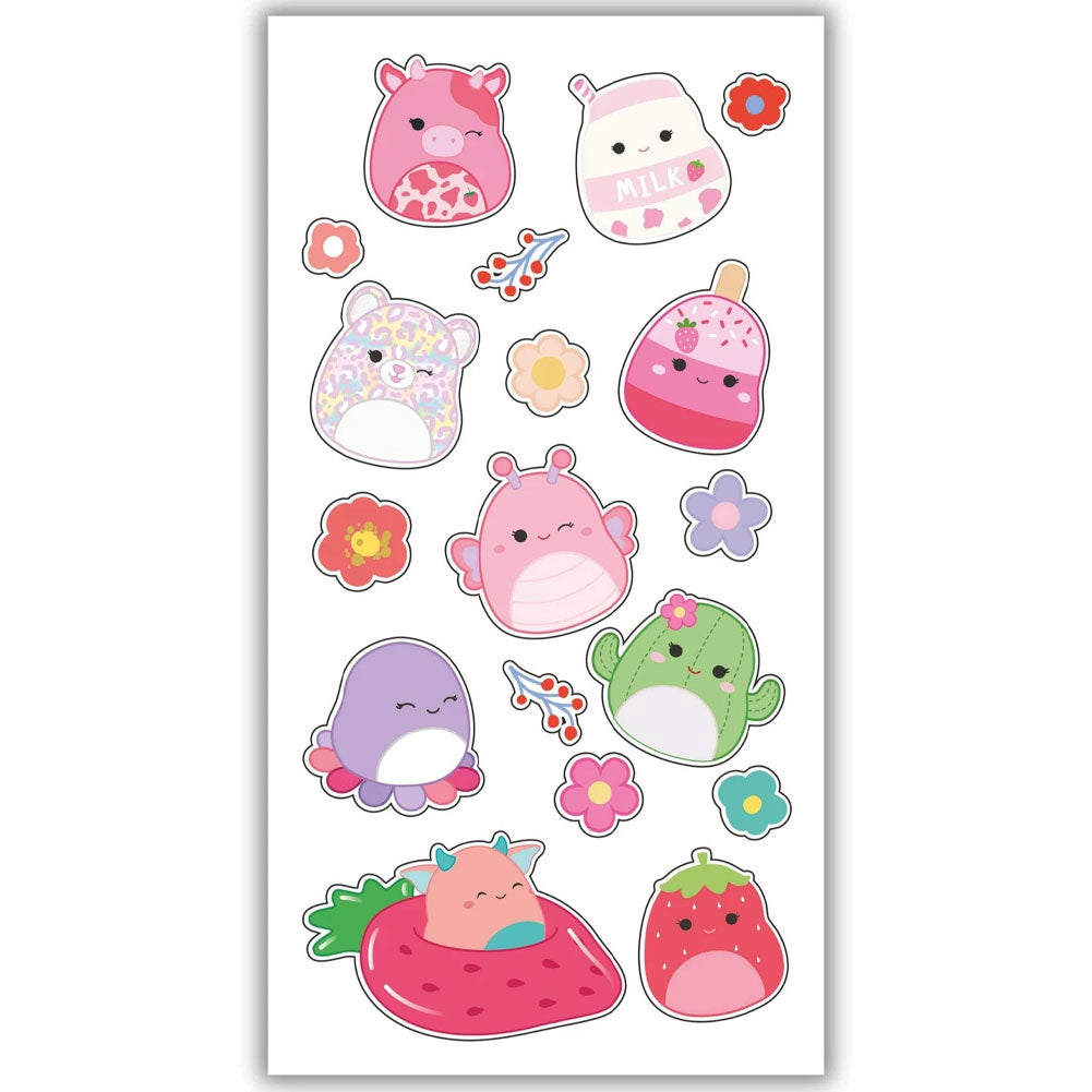 Squishmallows Birthday Card With Stickers