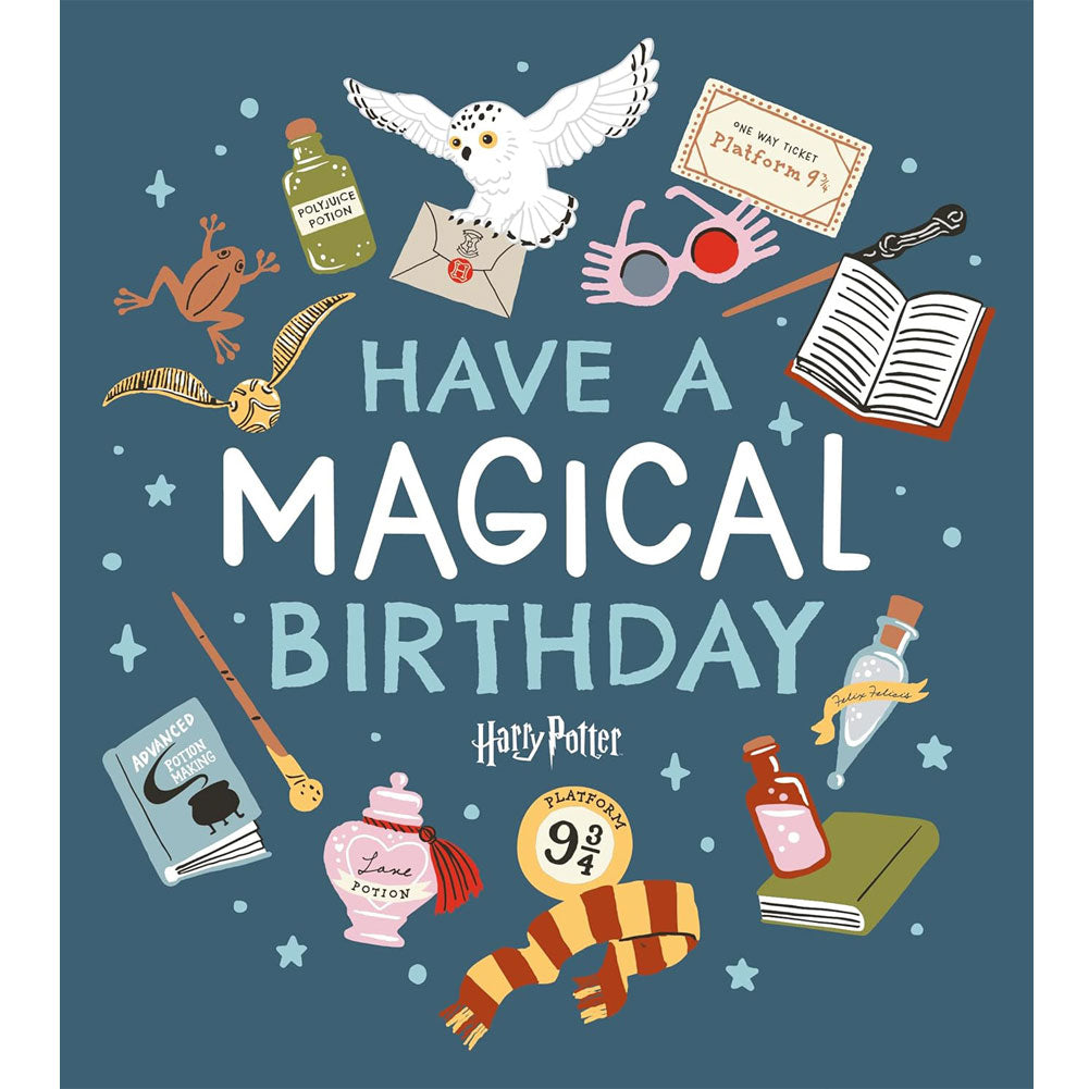Harry Potter Magical Birthday Card