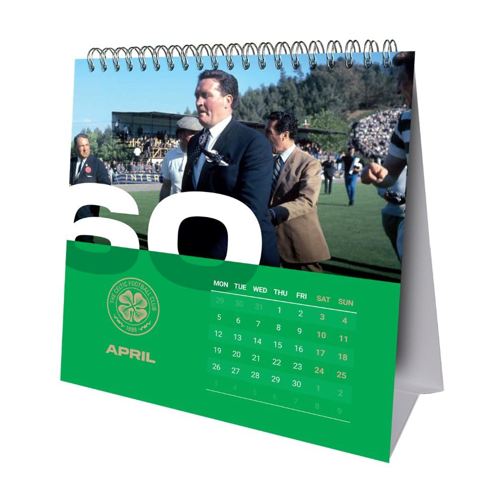 Celtic FC Desktop Calendar 2027