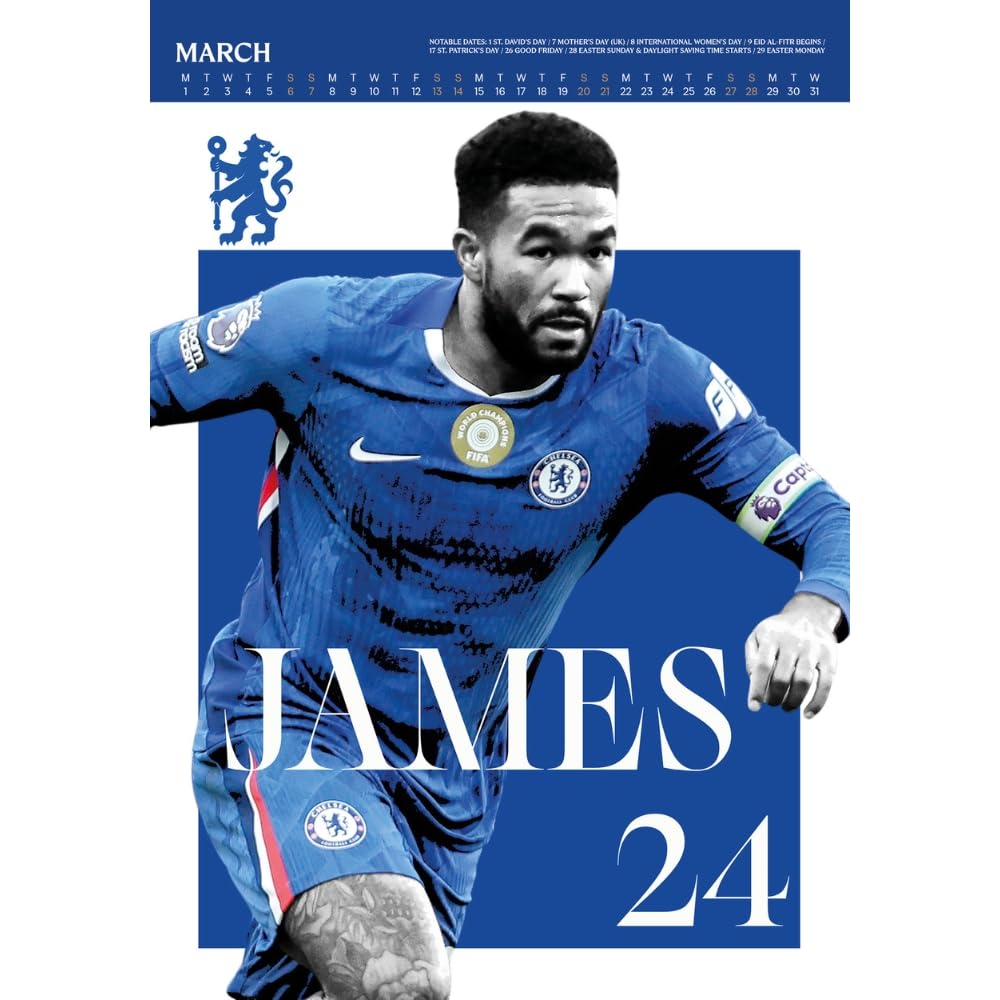 Chelsea FC Deluxe Calendar 2027