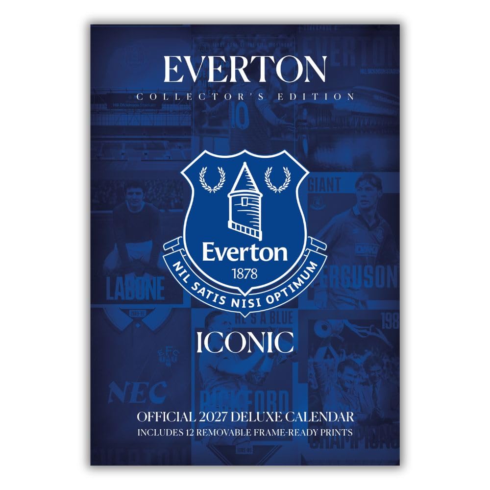 Everton FC Deluxe Calendar 2027