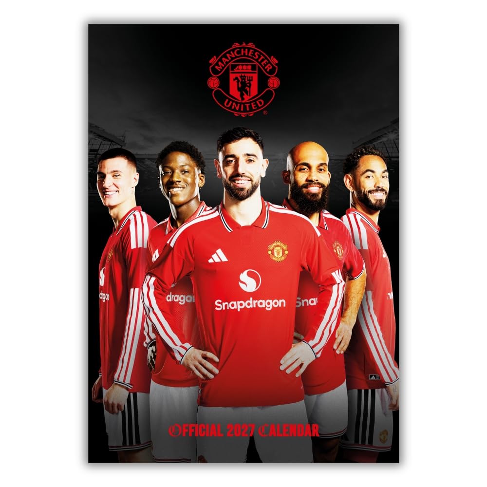 Manchester United FC A3 Calendar 2027