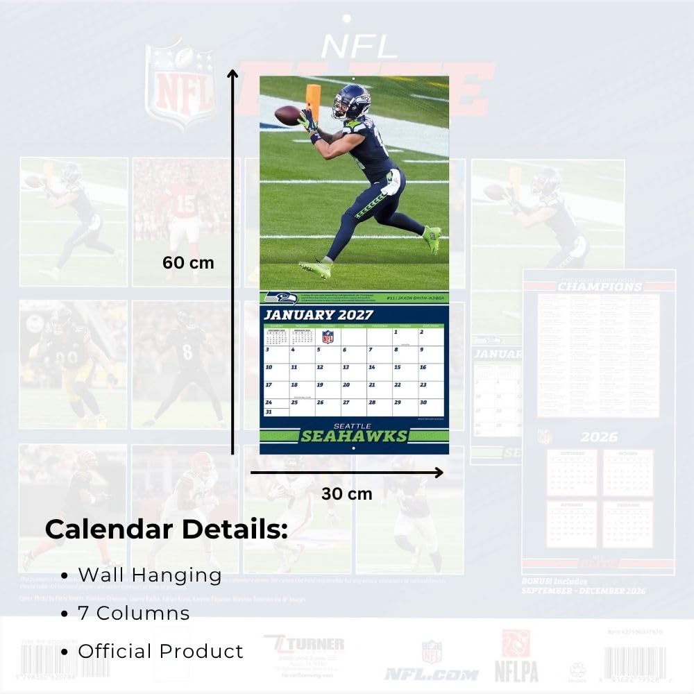 NFL Square Calendar 2027