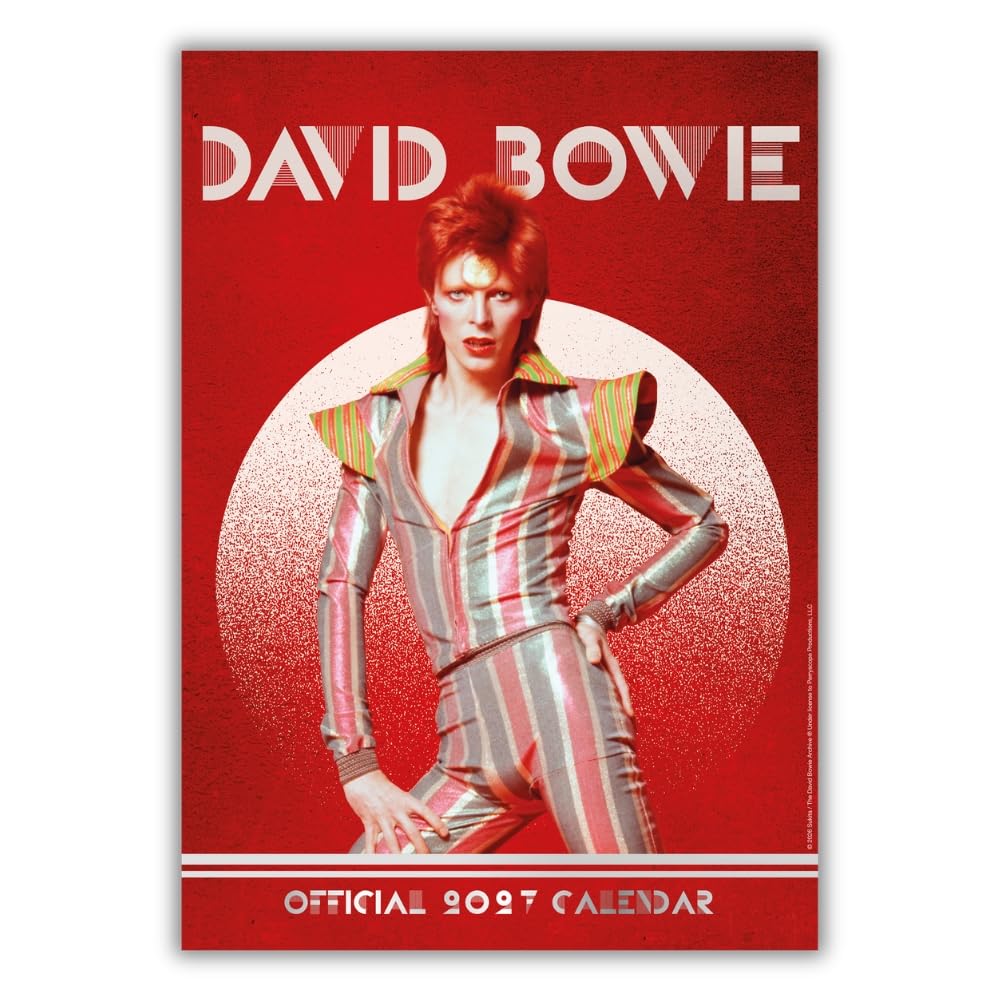 David Bowie A3 Calendar 2027