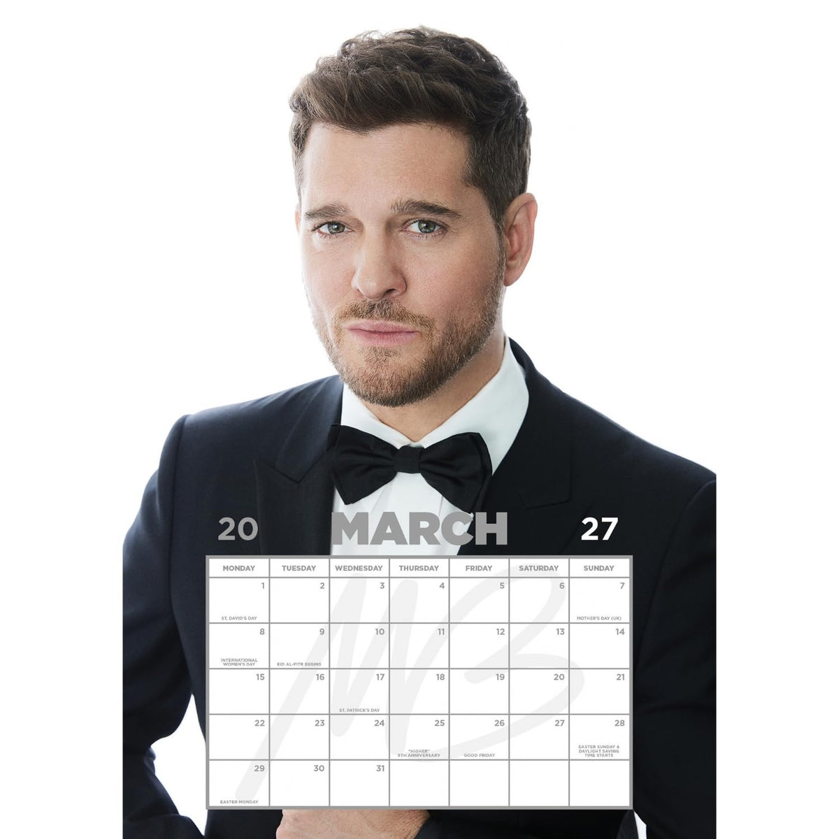 Michael Buble A3 Calendar 2027