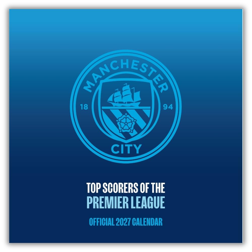 Manchester City FC Calendar & Diary Musical Gift Box 2027