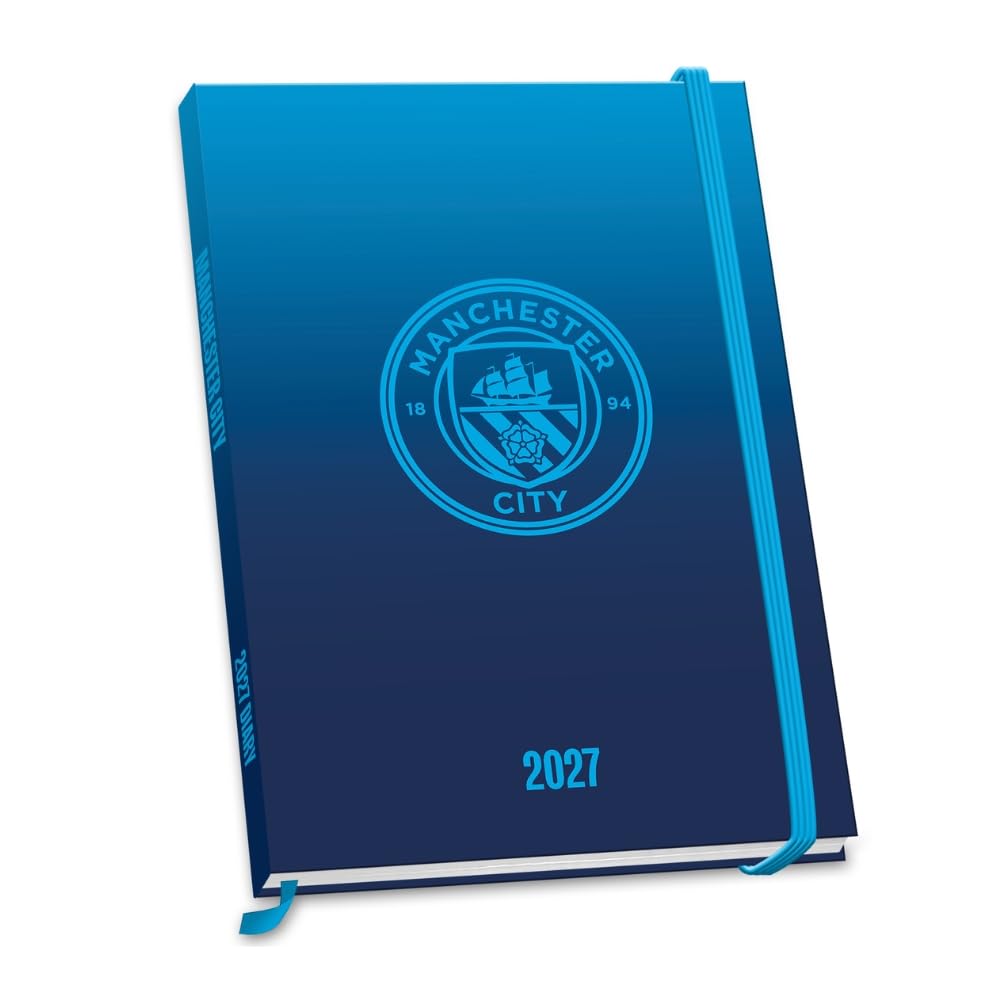 Manchester City FC Calendar & Diary Musical Gift Box 2027