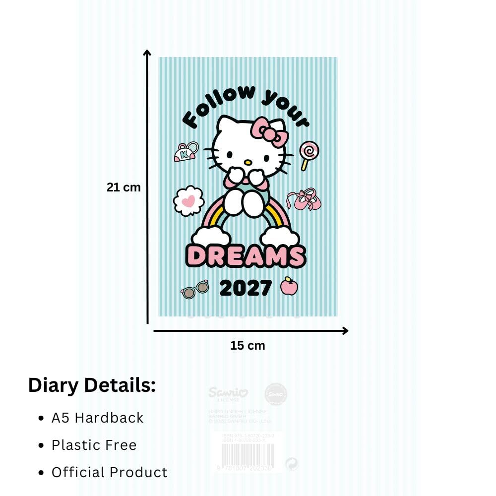 Hello Kitty A5 Diary 2027