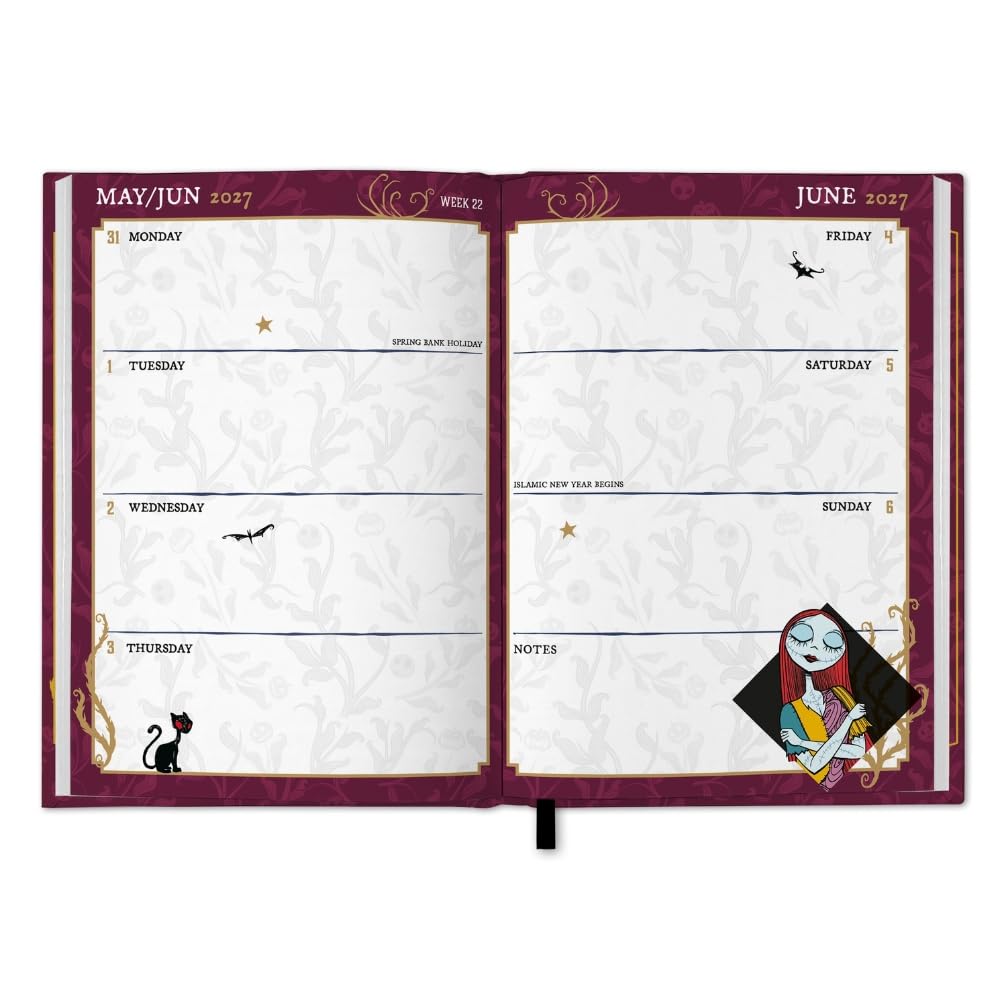 The Nightmare Before Christmas A5 Diary 2027