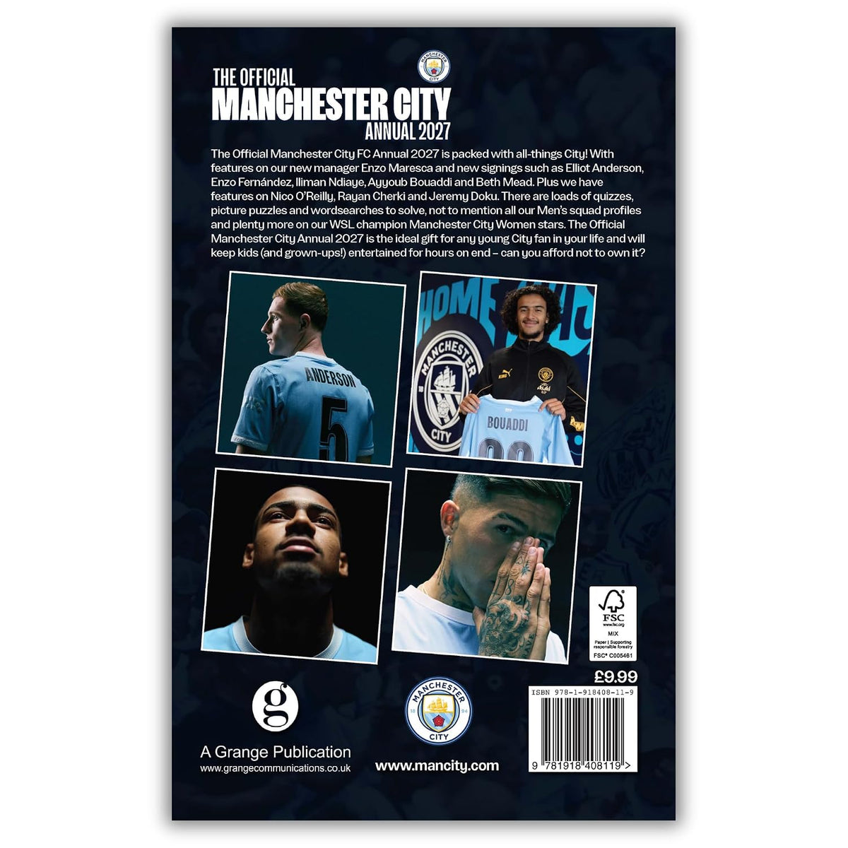 Manchester City FC Annual 2027