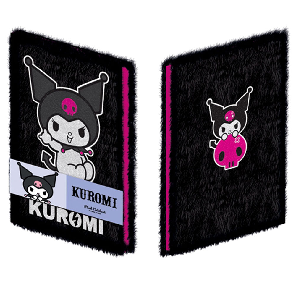 Kuromi Plush Notebook